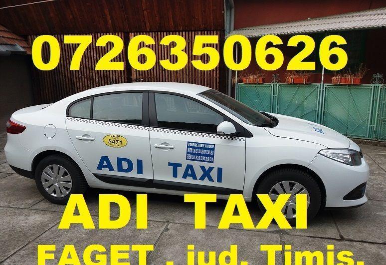TAXI  FAGET , jud. Timis.