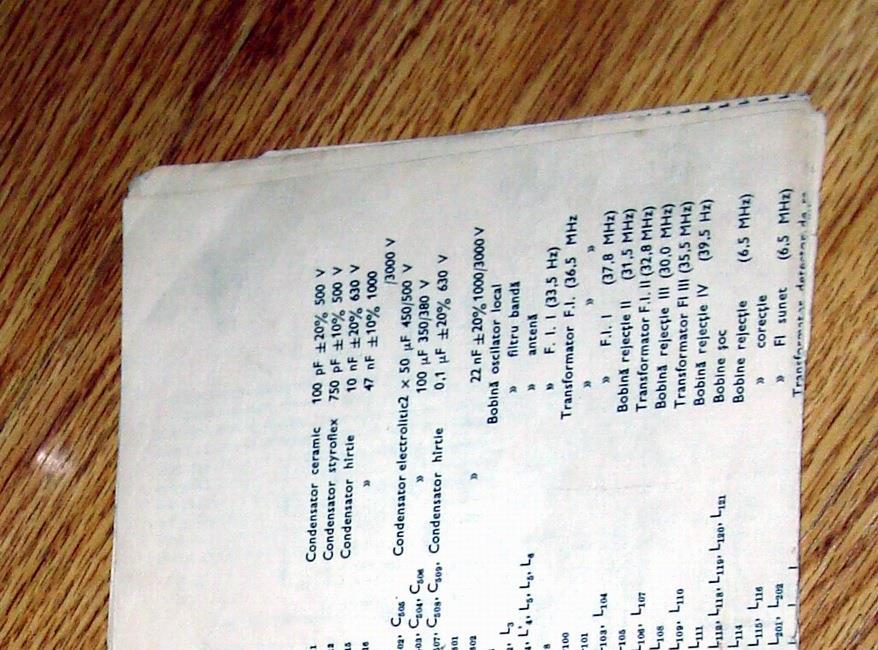 Telecolor Electronica 3007 1985 - schema televizor + amplificator bulgari