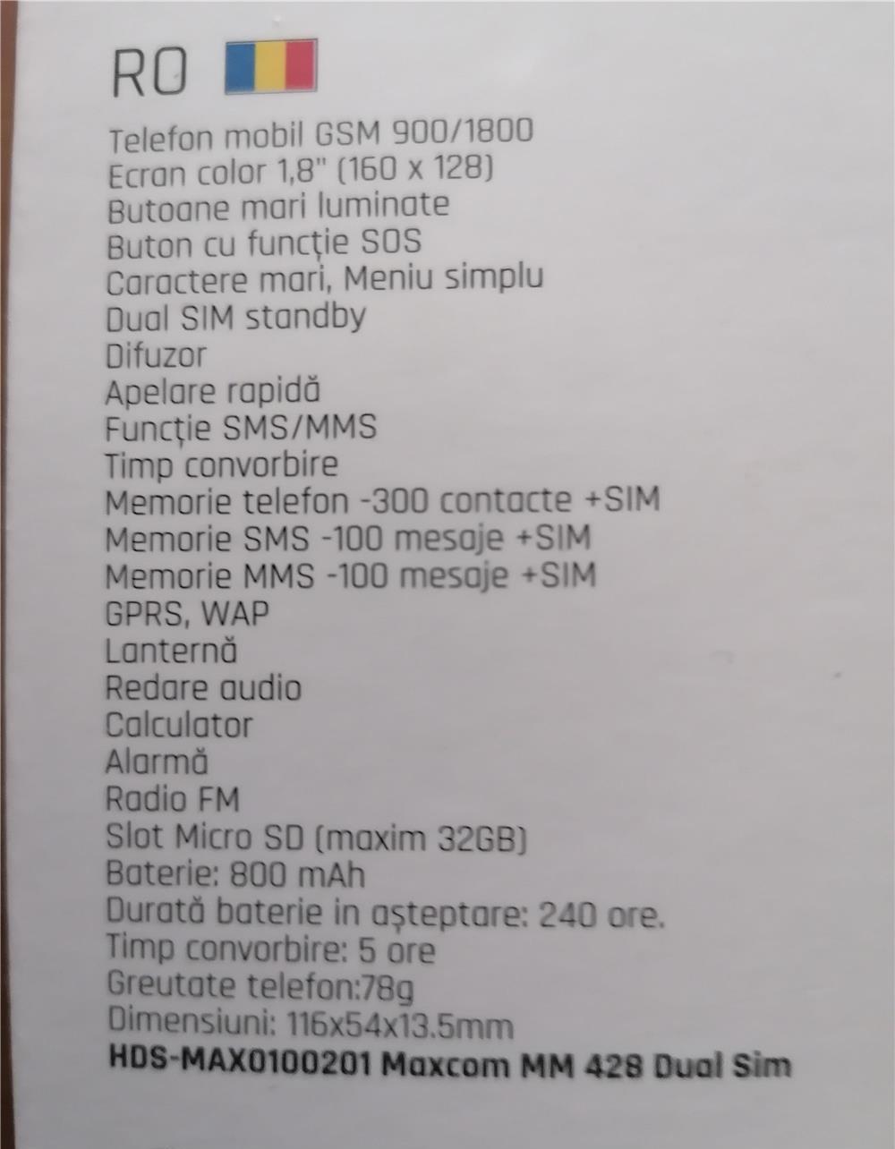 Telefon pentru seniori