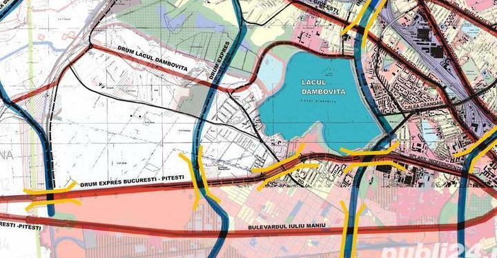 Teren 1000mp neinundabil, Dragomirești Vale, 14km de Pța Romană, utilități