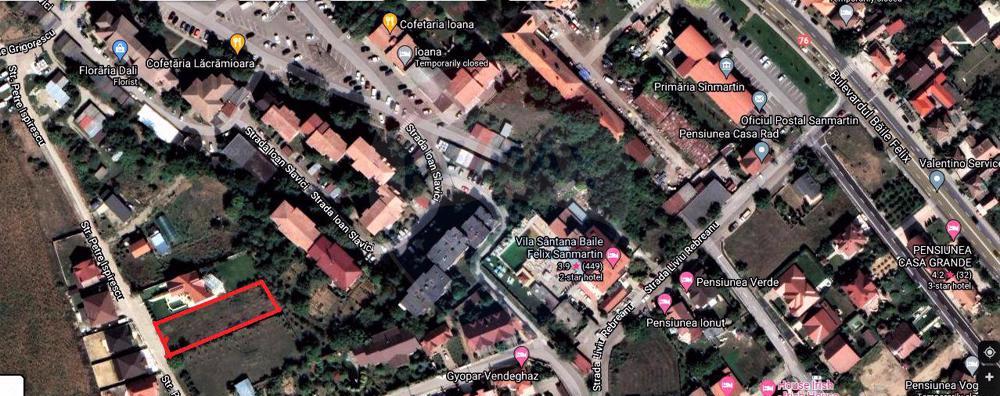 Teren 1,161mp Sanmartin / Strada Petru ispirescu