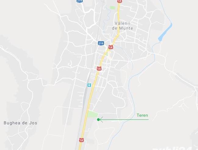 Teren 1778mp Valenii de Munte (200m de la DN1, 29km de la Ploiesti)