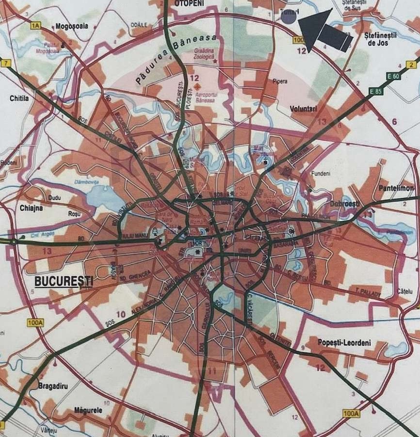 Teren 18200mp Centura Bucuresti Tunari Fan Courier 0% comision