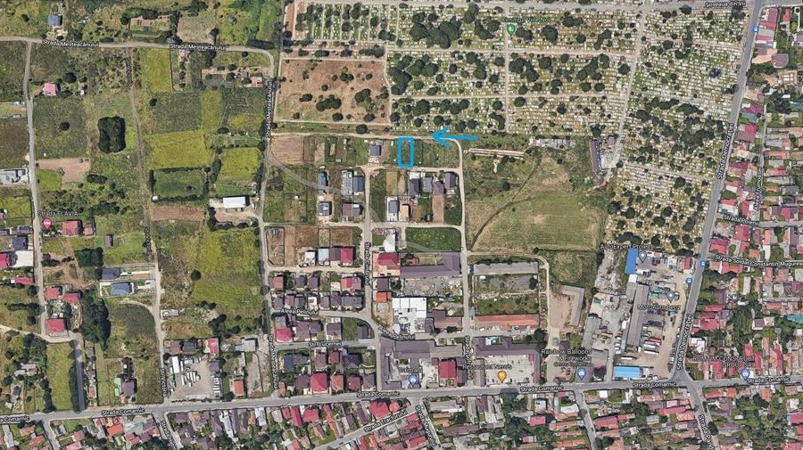 Teren 295 mp + autorizatie de constructie pentru D+P+1. Str Comarnic (Viile Noi), Constanta