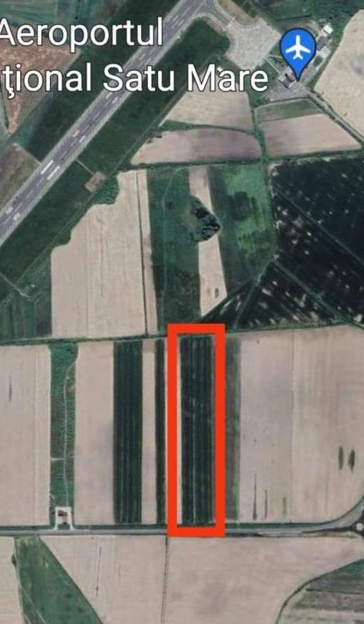 TEREN 31.800 m2 front 60 m la Drumul European E 81