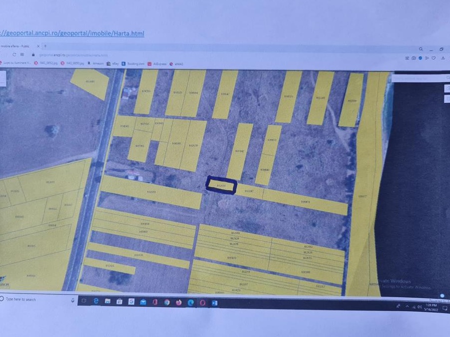 Teren 400mp Vama Veche pe partea cu marea la 200 m de mare