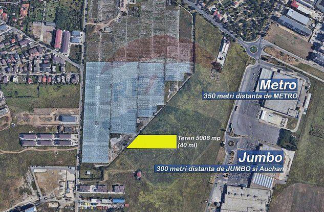 Teren 5.000 mp zona METRO Berceni
