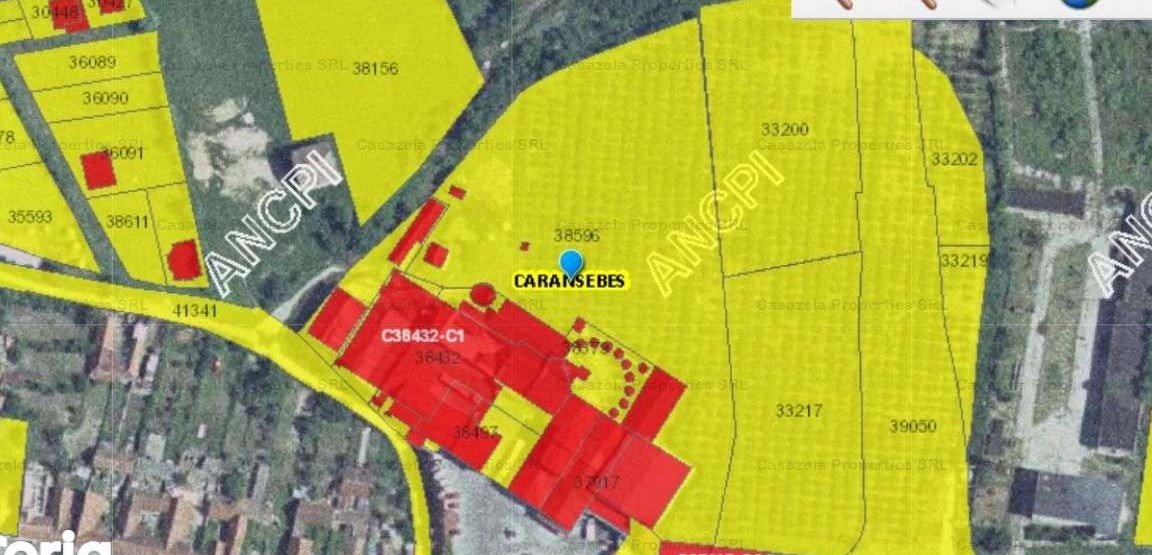 Teren 9329 mp Caransebes, zona Aeroport - DN6 Muntele Mic