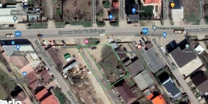 Teren afacere Tudor Vladimirescu Clinceni Domnesti utilitati aduse