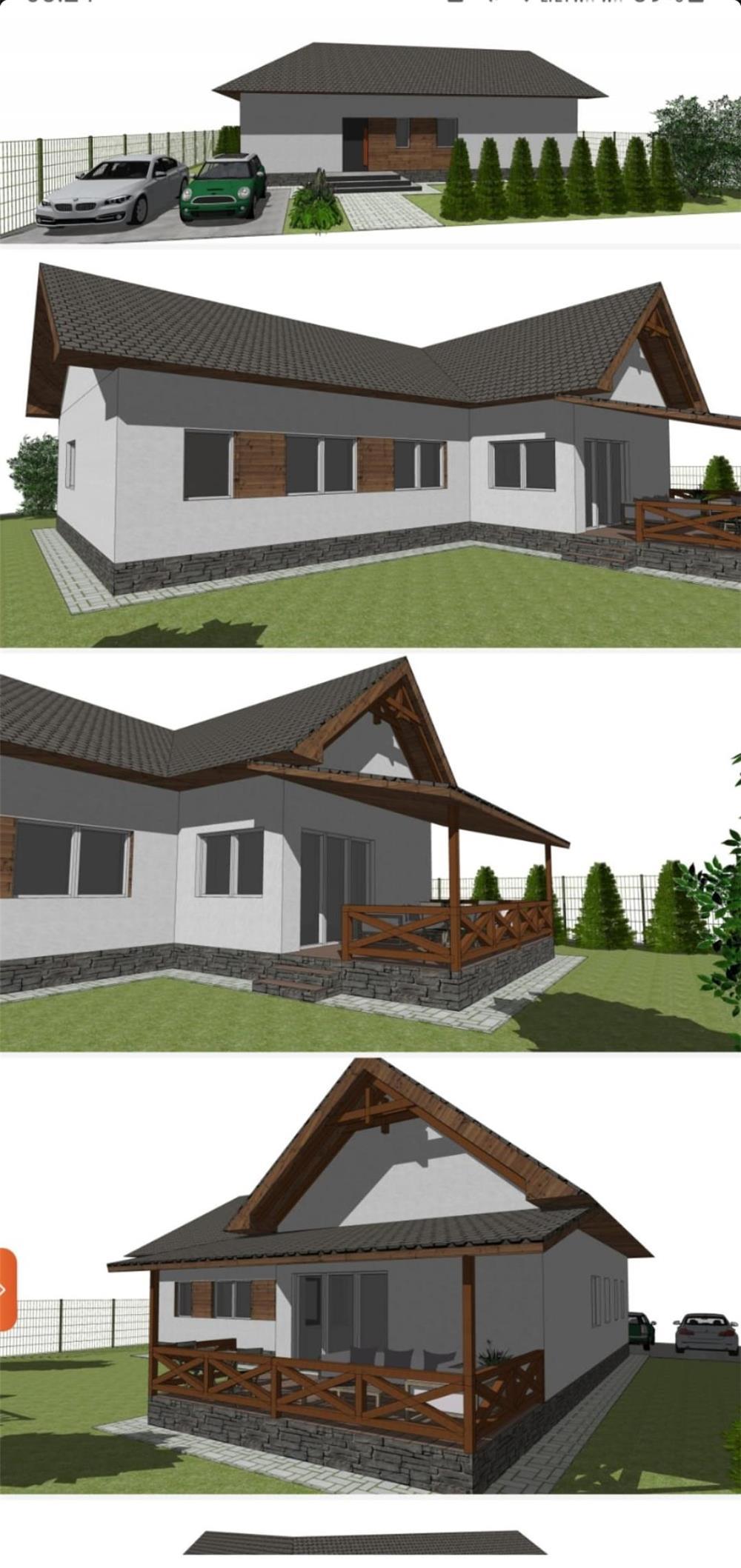 Teren cartier Stupini , cu autorizație de construire  !
