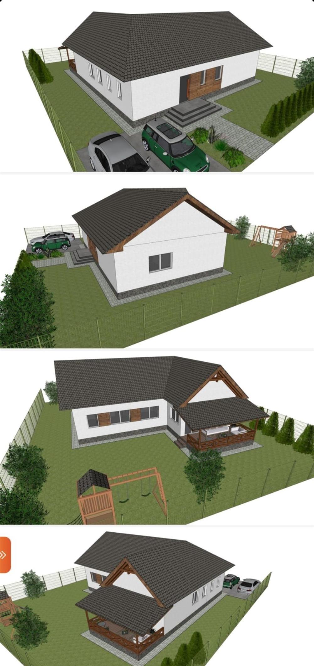 Teren cartier Stupini , cu autorizație de construire  !