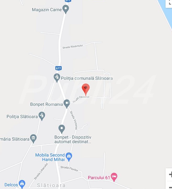Teren constructii, ideal pt o vila cu priveliste superba spre Slatina, si cu grădină generoasă