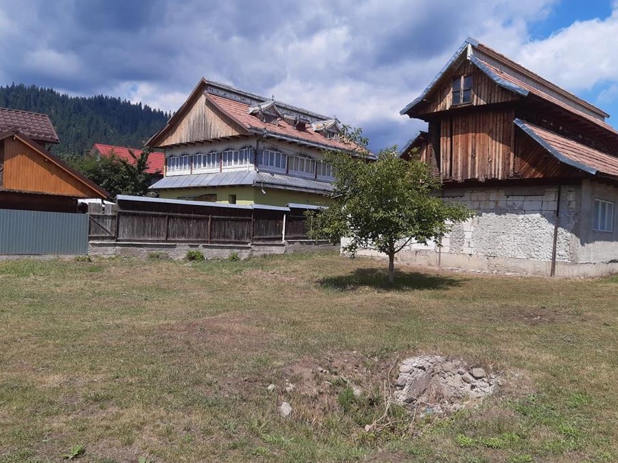 Teren cu casa in costructie nefinalizata