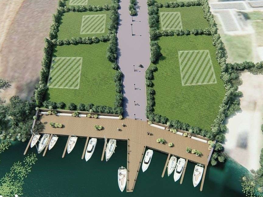 Teren cu loc de barca in complex Delta Snagov - lac Snagov