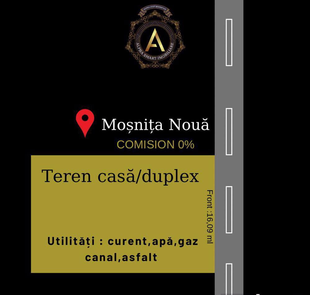 Teren cu toate utilitatile zona Berlin in Mosnita! Comision 0%!