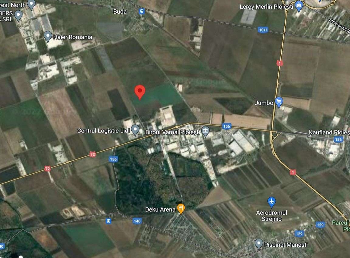 Teren de vanzare 6,8 ha, zona industriala Ploiesti, Aricestii Rahtivan