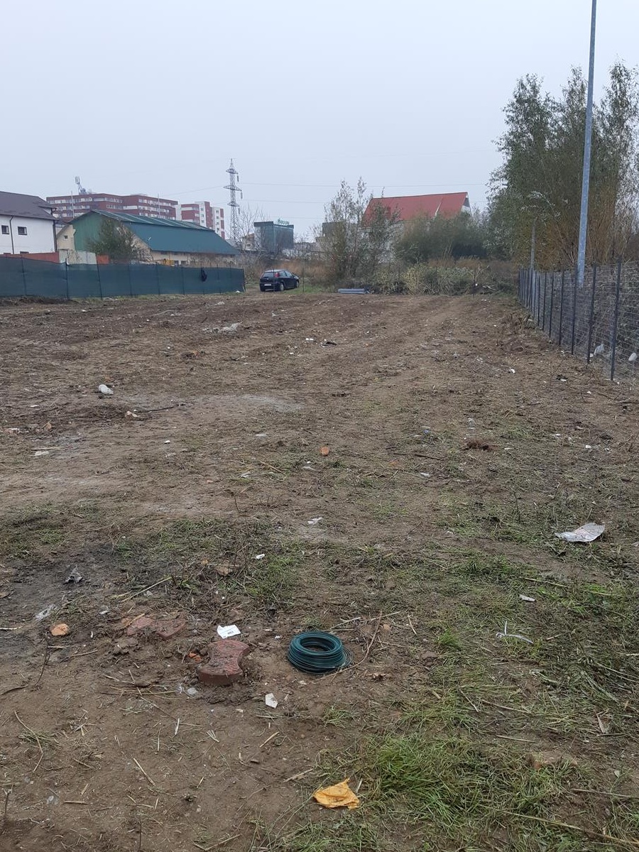 Teren de vanzare cartier baba novac-kamsas 800 m2,dubla deschidere 17 m si 42 m,pret 300 eur/m2