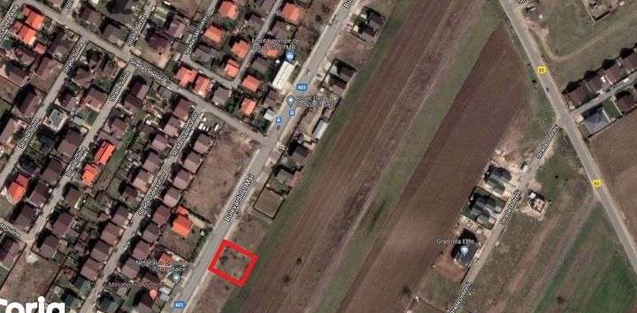 Teren de vanzare Comuna Berceni, bulevardul 1 Mai, 400 mp