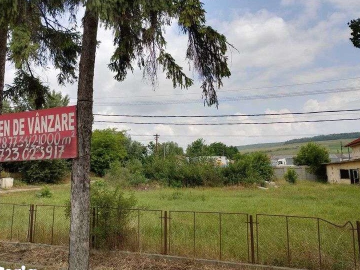 Teren de vânzare intravilan Moțca cu deschidere la E85 (1000m2)