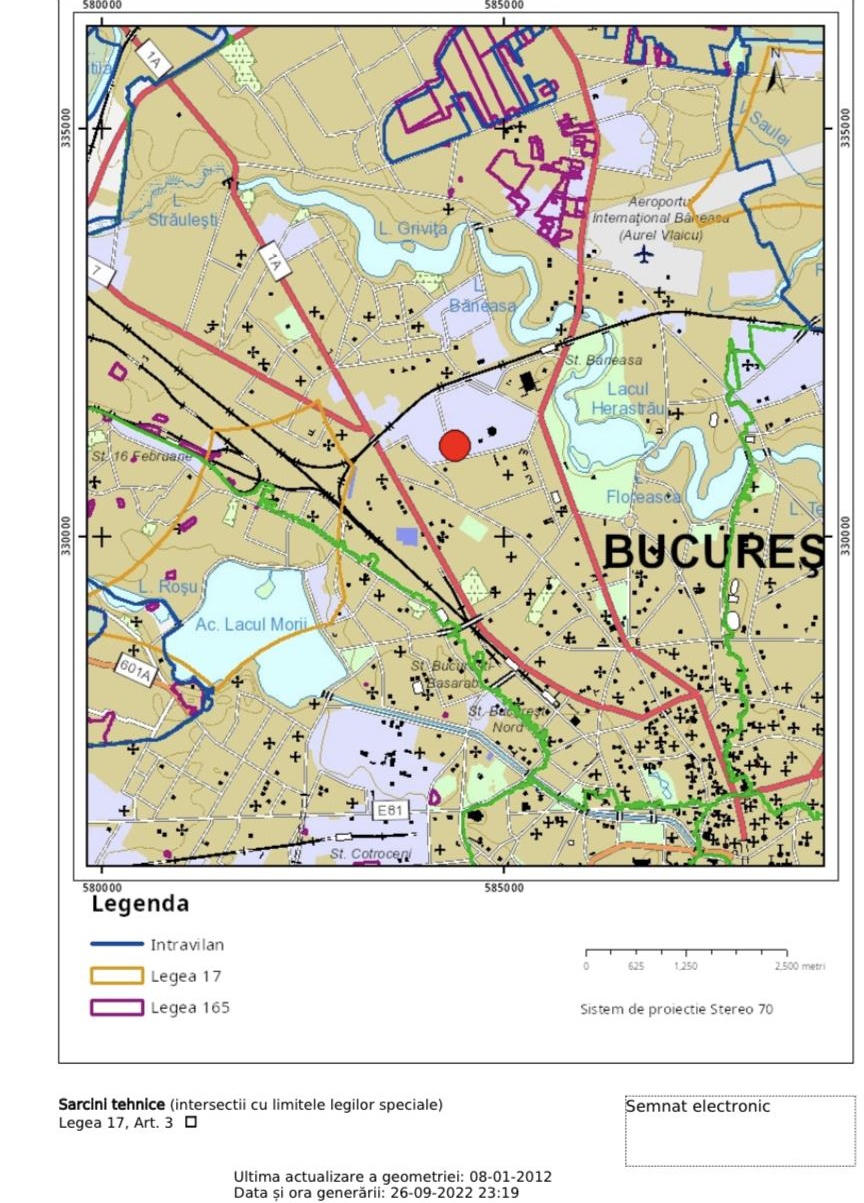 Teren de Vânzare sector1( in spate la RomExpo)