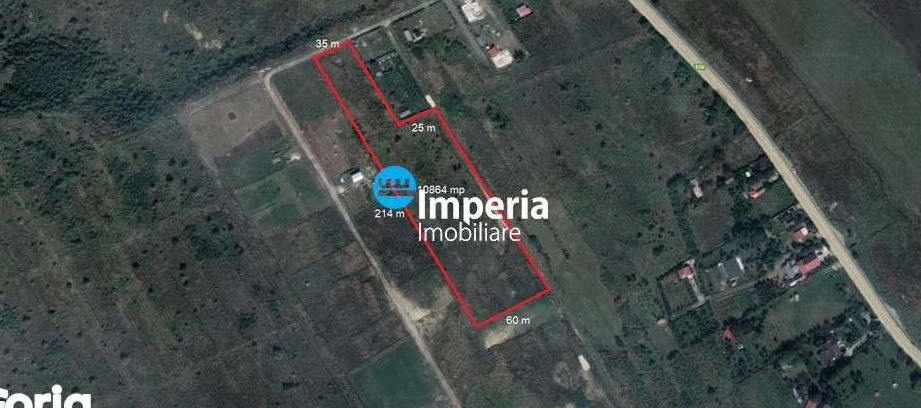 Teren de vanzare, sup 10864 mp, zona Carlig