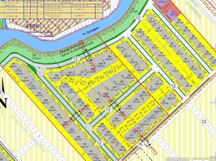 Teren de vanzare, zona Torontalului - Metro 2