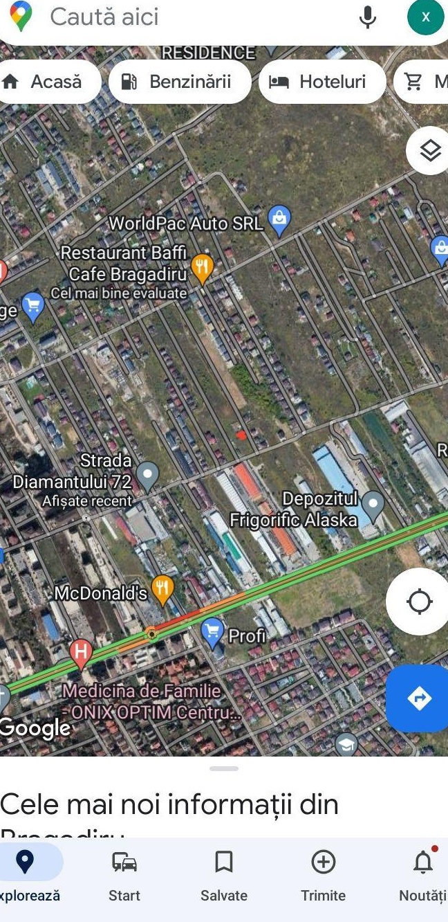 teren diamantului bragadiru