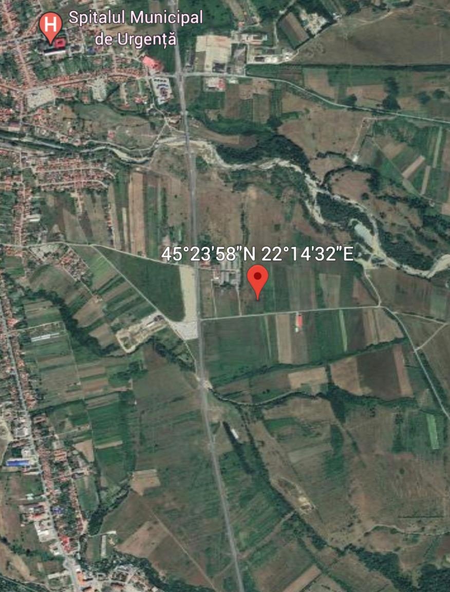 Teren extravilan langa centura Caransebes