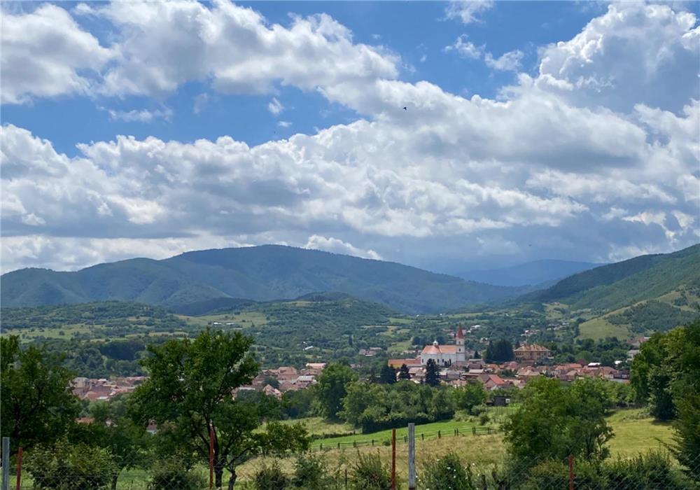 Teren Extravilan Rasinari,  la asfalt, vecin cu case de vacanta locuite