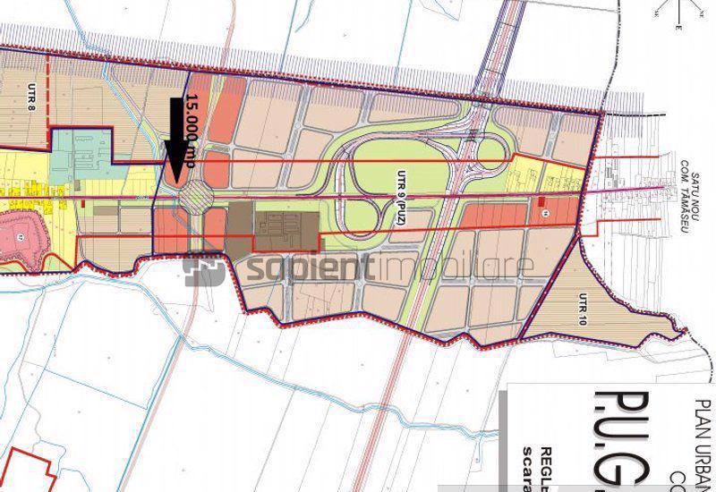 Teren industrial Biharia - in sens giratoriu soseaua de centura