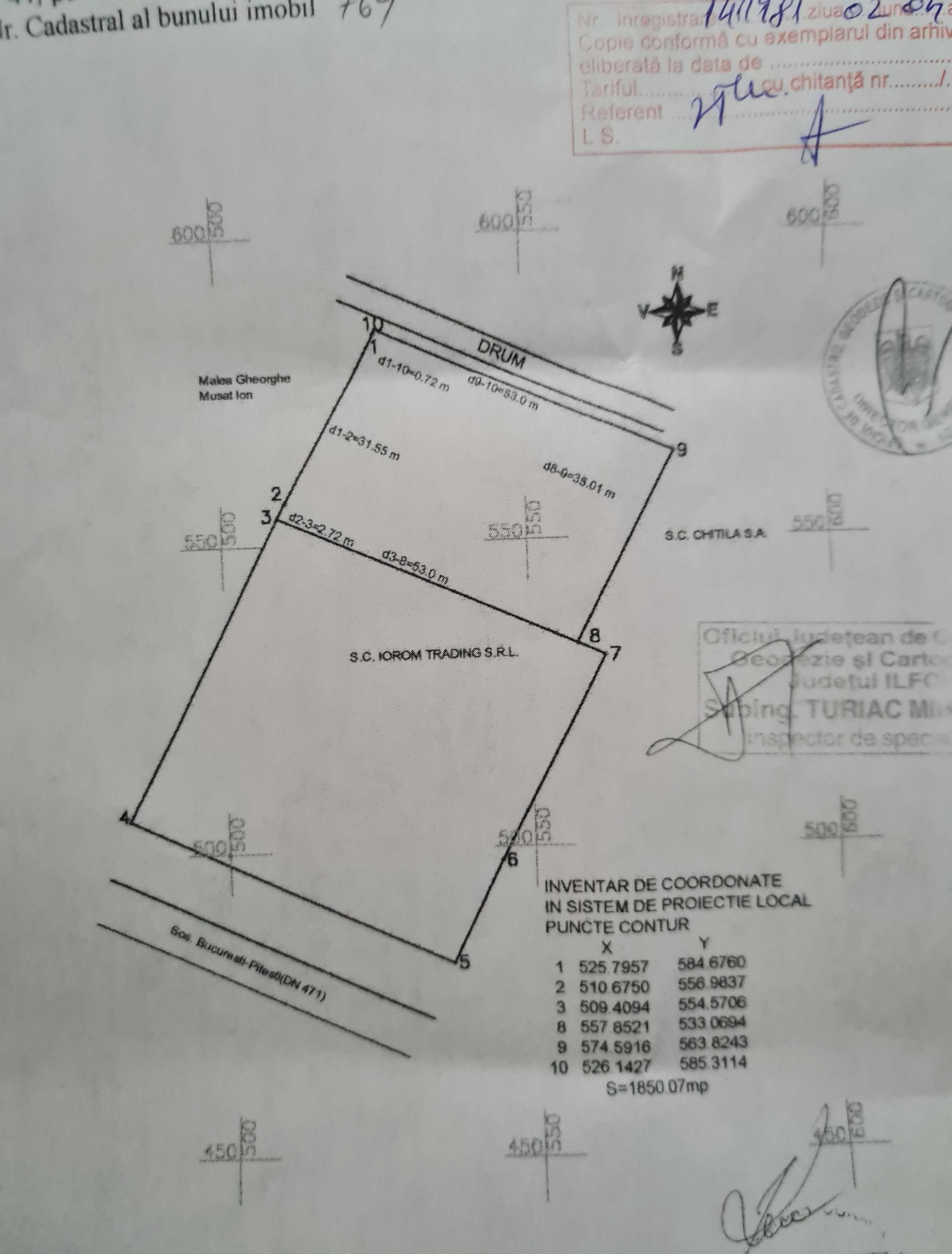 Teren industrial buftea dn7