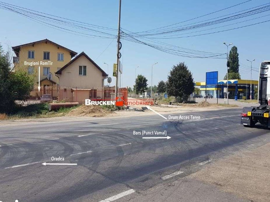 Teren industrial cu PUZ 5,2 ha Bors (Oradea)