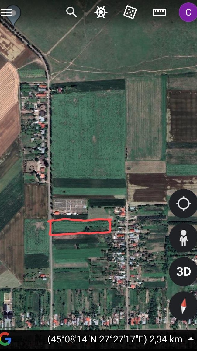 Teren intravilan 3000 mp Ianca