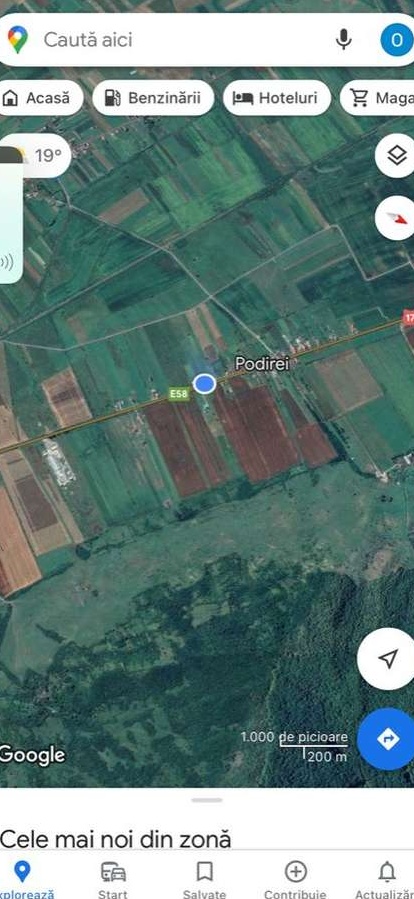 Teren intravilan 31 de arii- Podirei centru
