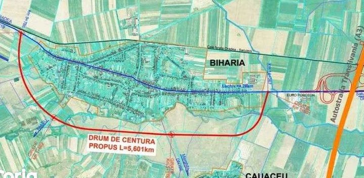 Teren intravilan 3ha Biharia autostrada A3