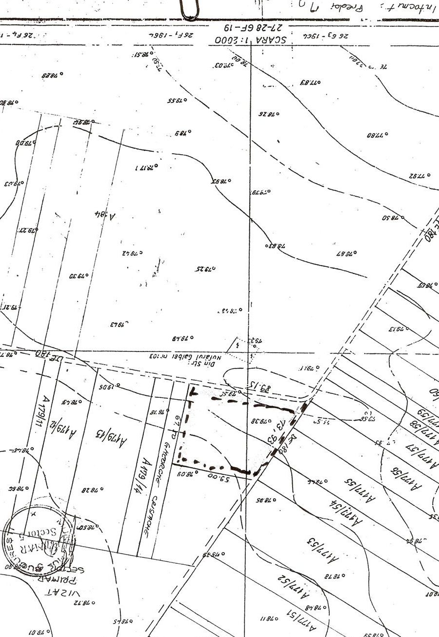 Teren intravilan 5000 mp in Bucuresti, sectorul 5, str. Drumul Sancraiu nr 60-70 NEGOCIABIL