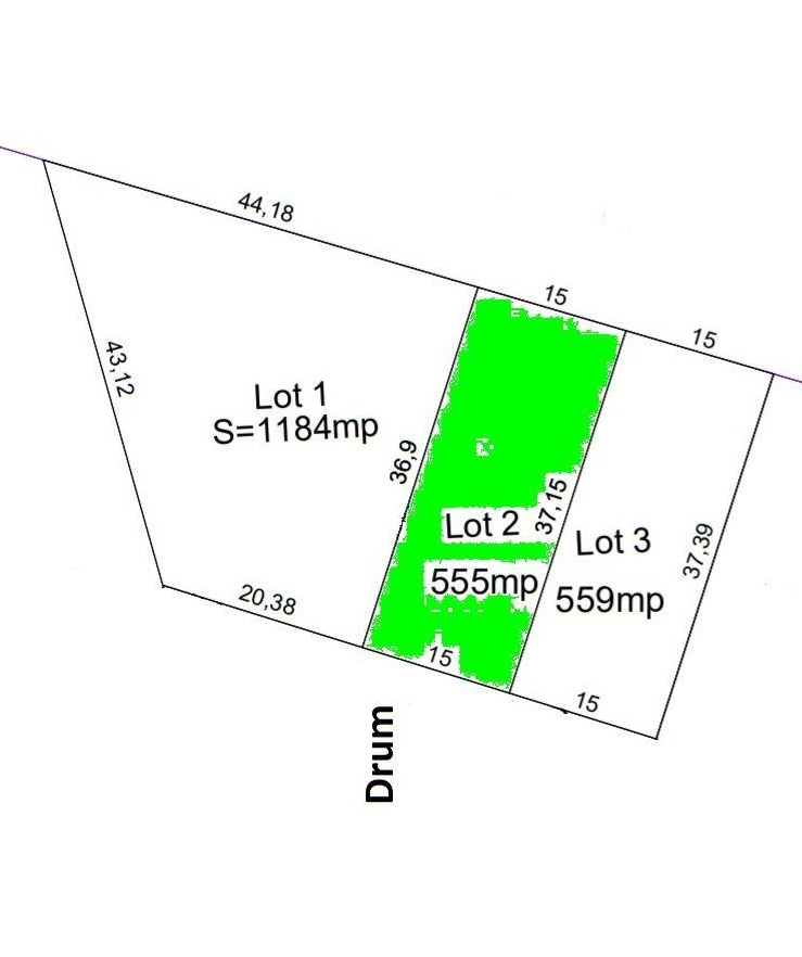 Teren intravilan 555mp - Lacul Surduc