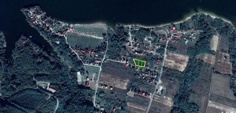 Teren intravilan 555mp - Lacul Surduc