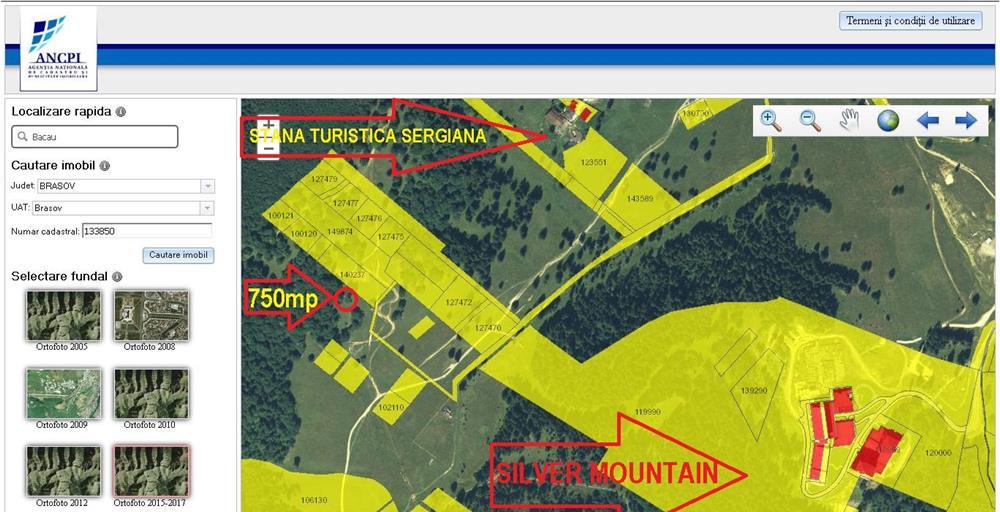 teren intravilan_750mp_jud Brasov_poiana brasov