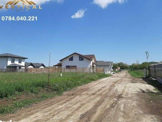 Teren intravilan acte la zi gaz si curent in Comuna Berceni Ilfov