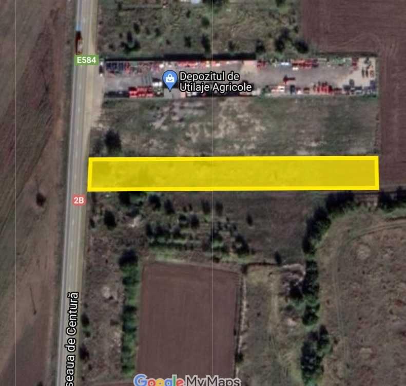 Teren intravilan centura Braila langa Minerva