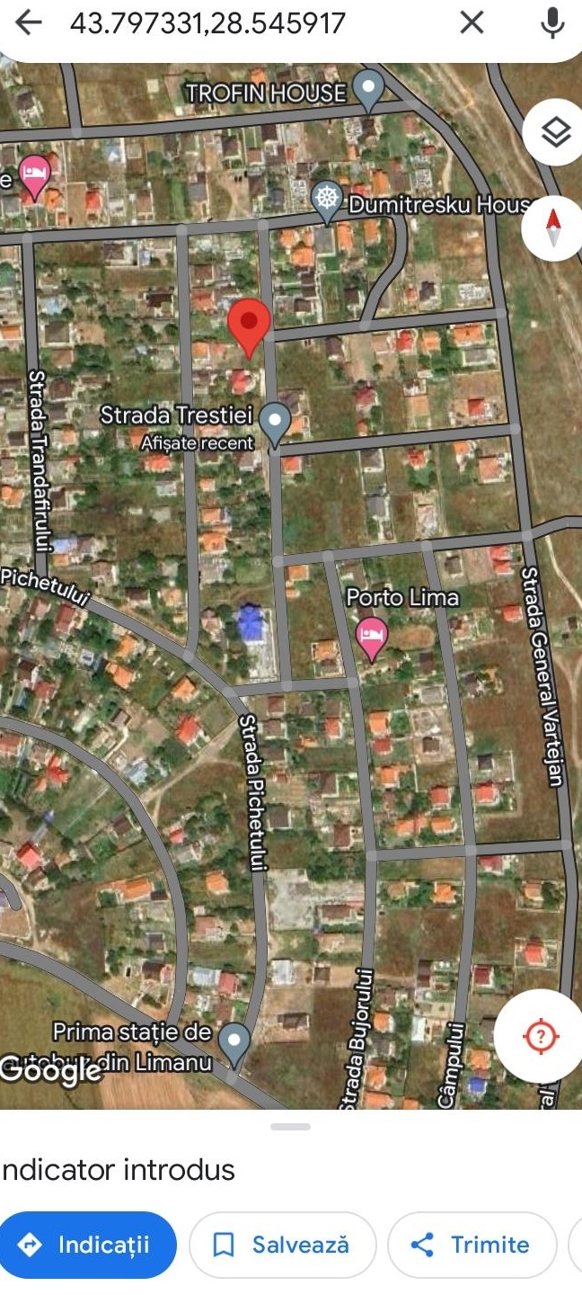 teren intravilan com limanu