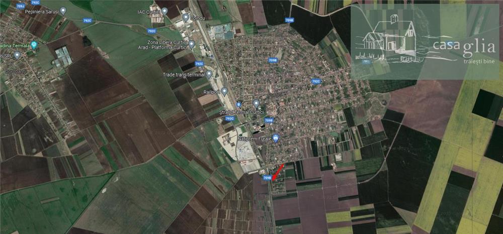 teren intravilan constructie casa curtici