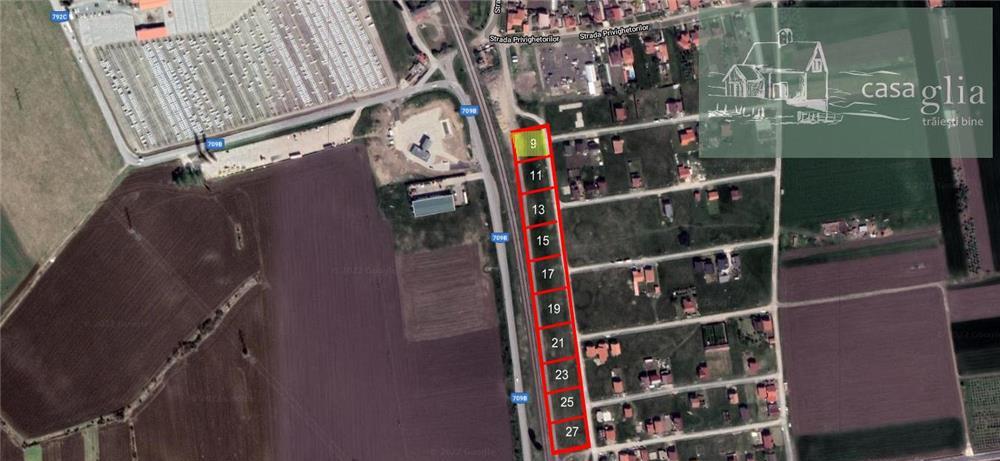 teren intravilan constructie casa curtici