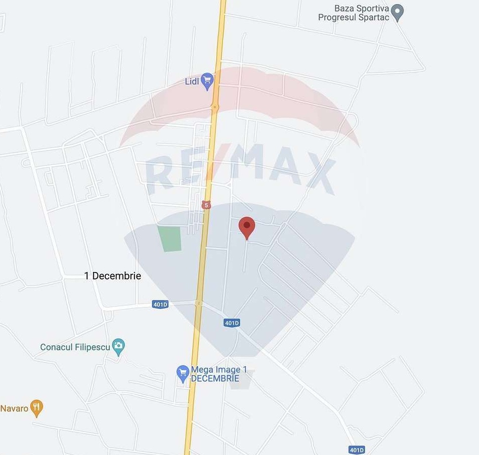Teren intravilan de vanzare, 988mp, 1 Decembrie, Bucuresti - Ilfov