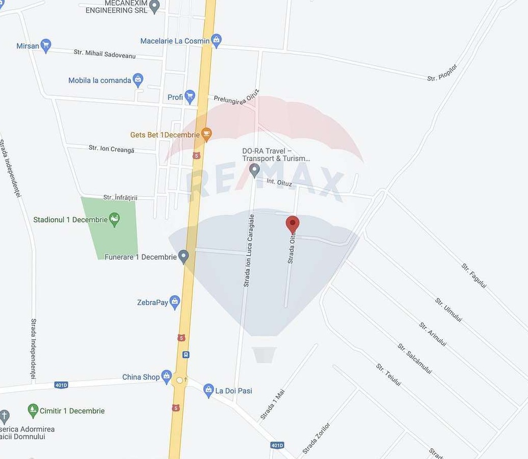 Teren intravilan de vanzare, 988mp, 1 Decembrie, Bucuresti - Ilfov