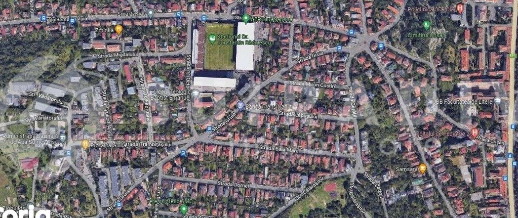 Teren INTRAVILAN de vânzare în zona Gruia