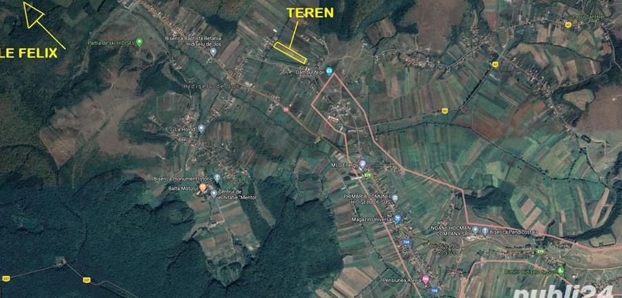 Teren intravilan, Hidiselul de Jos, 2900 mp