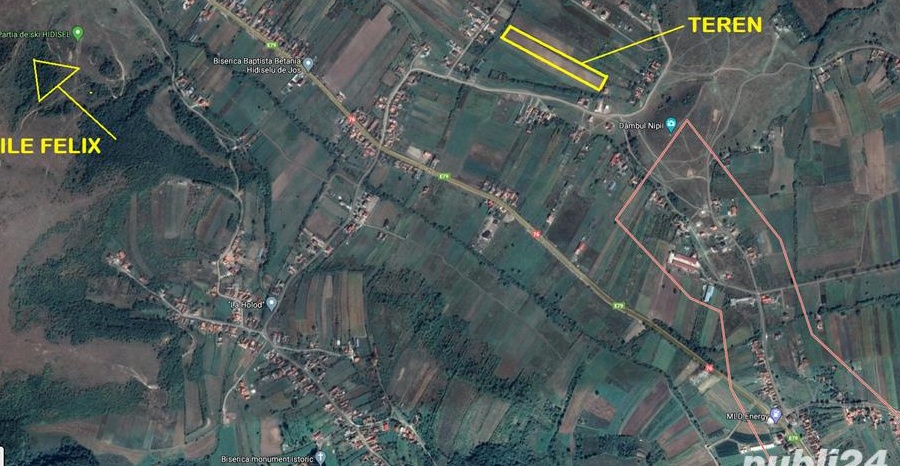 Teren intravilan, Hidiselul de Jos, 2900 mp