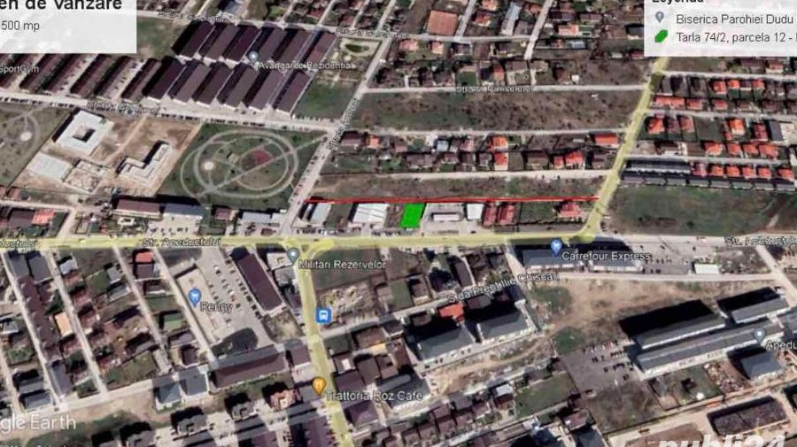 teren intravilan Militari Chiajna Ilfov